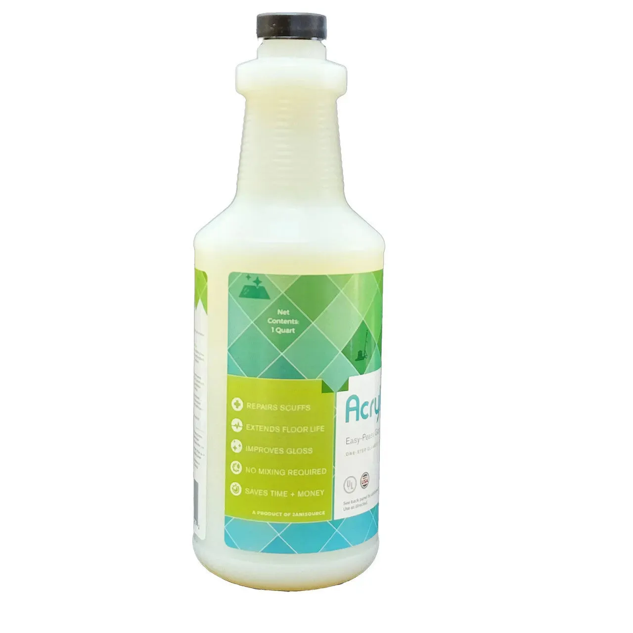 AcryliBuff Spray On Spray Buff Floor Gloss Restorer, 1 Quart