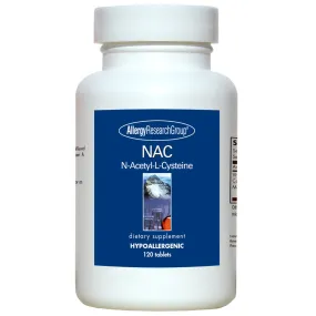 Allergy Research Group, NAC N-Acetyl-L-Cysteine, 120 Tablets