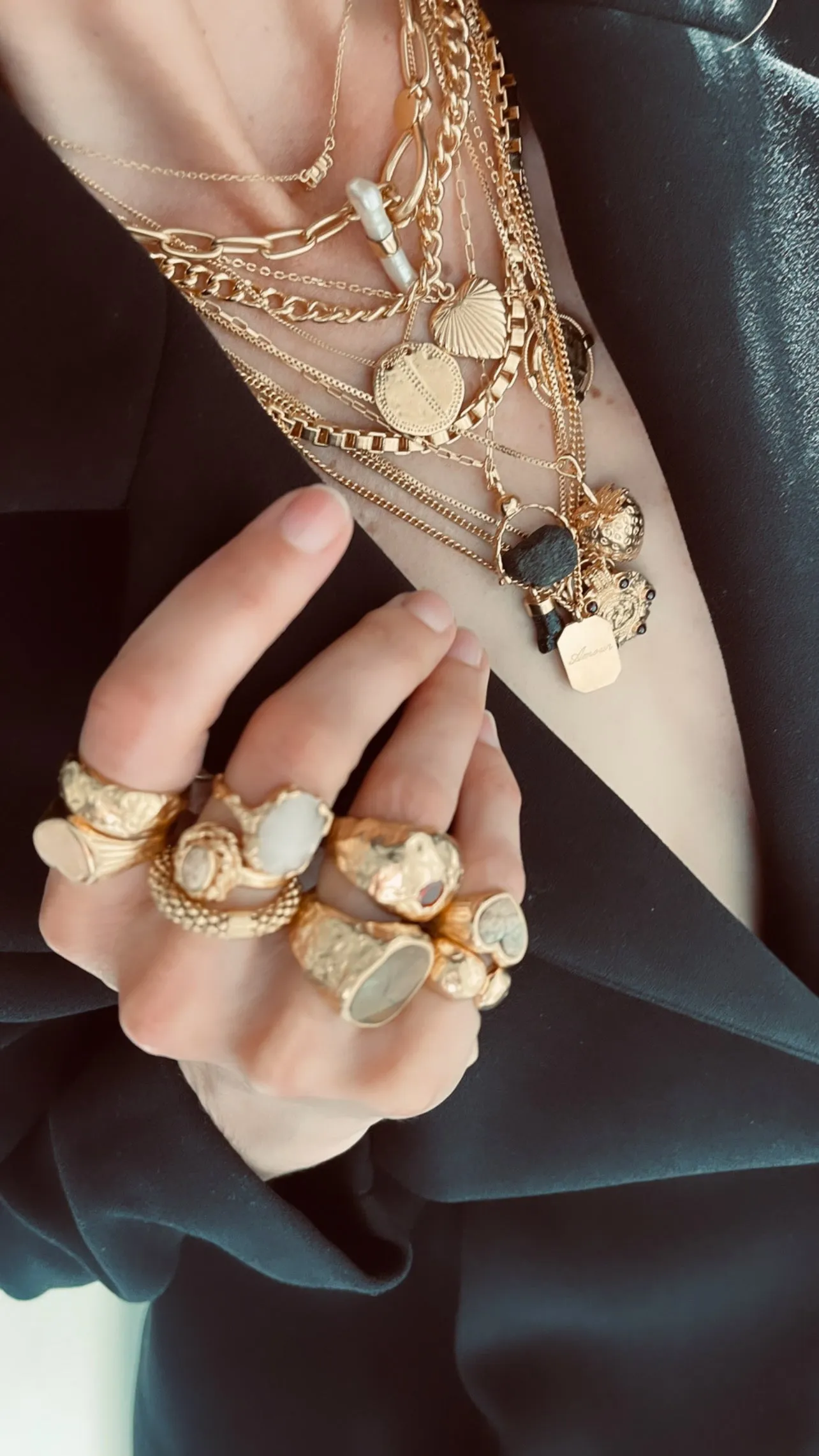 Amoux ring jasper