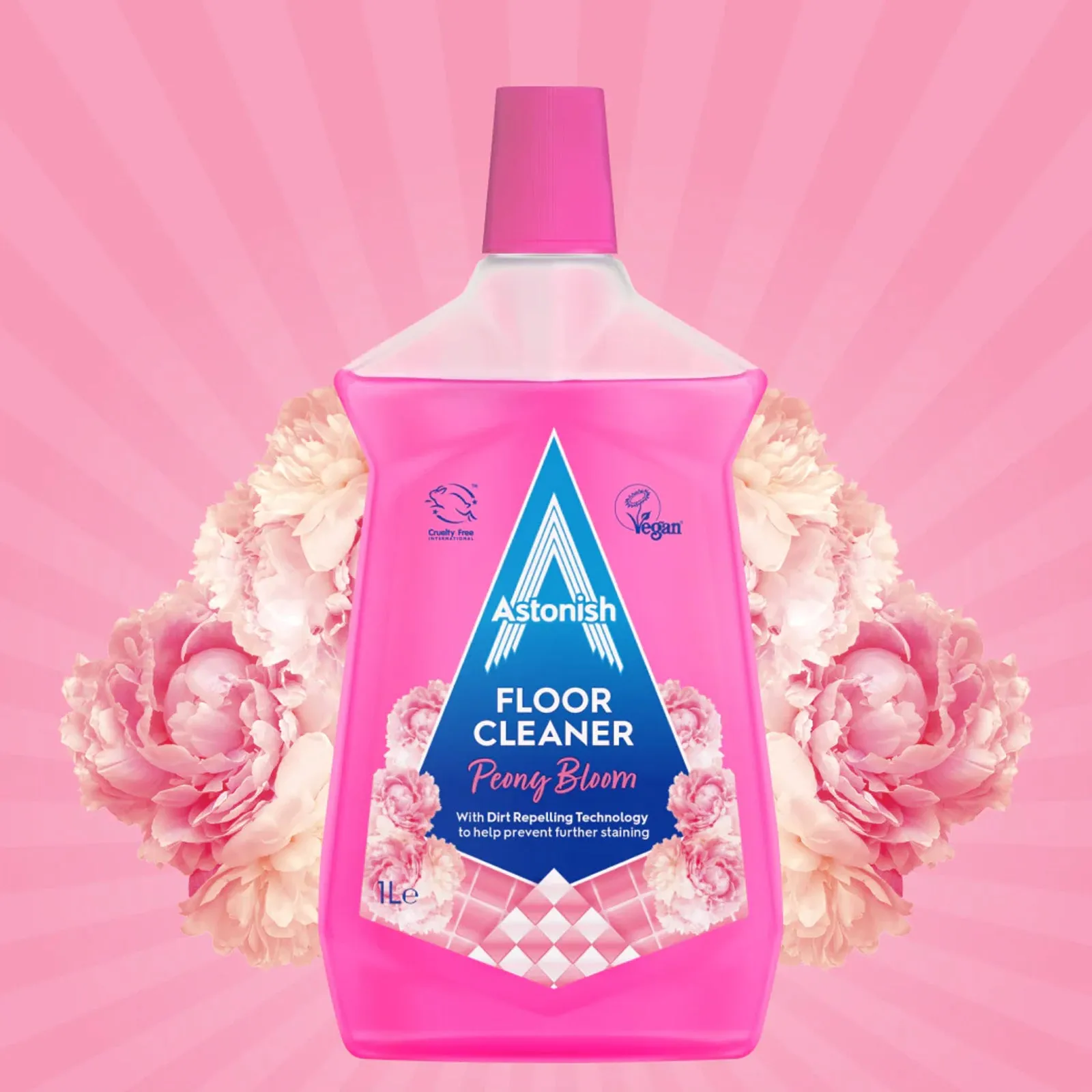 Astonish Peony Bloom Floor Cleaner 1L