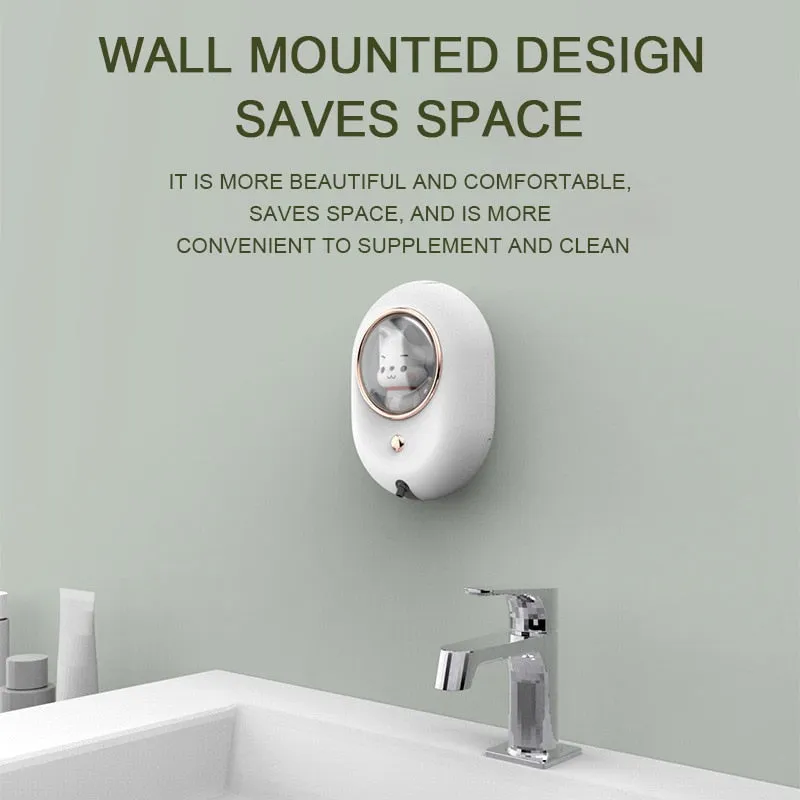 Automatic Cat Foam Soap Dispenser