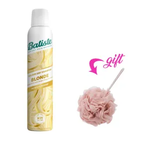 Batiste Dry Shampoo Plus With A Hint Of Color 200ml   FREE Loufa