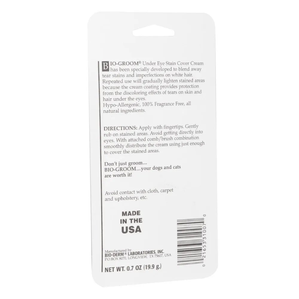 Bio-Groom Stain Free Eye Cream 19g