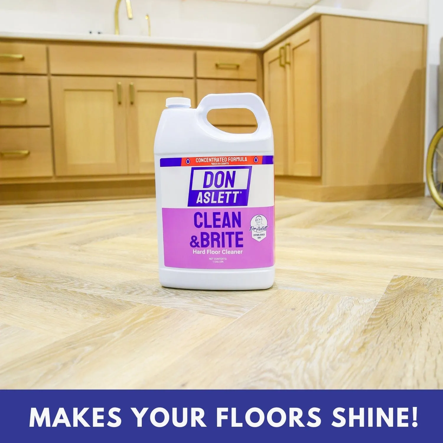 BULK CASE: Don Aslett Clean & Brite – 4 GALLONS