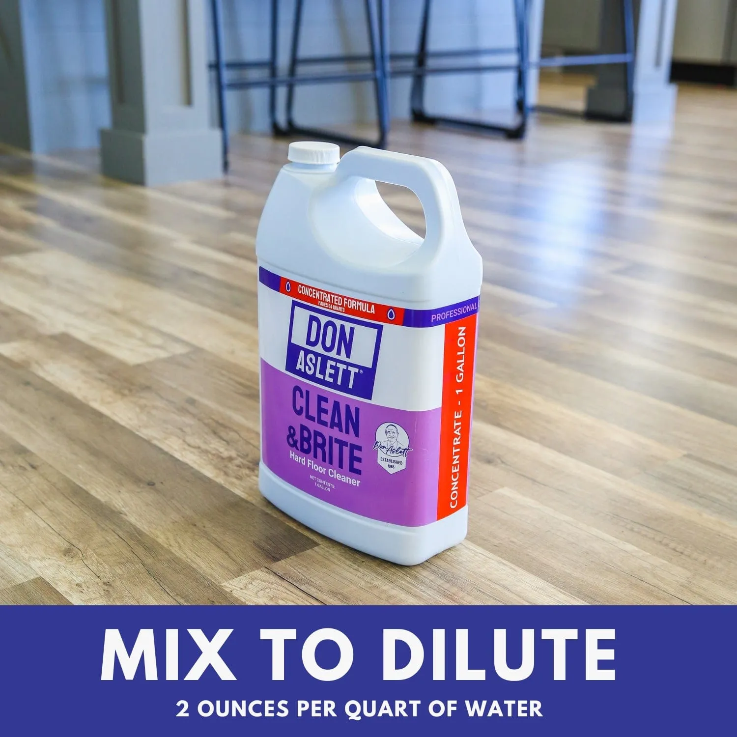 BULK CASE: Don Aslett Clean & Brite – 4 GALLONS