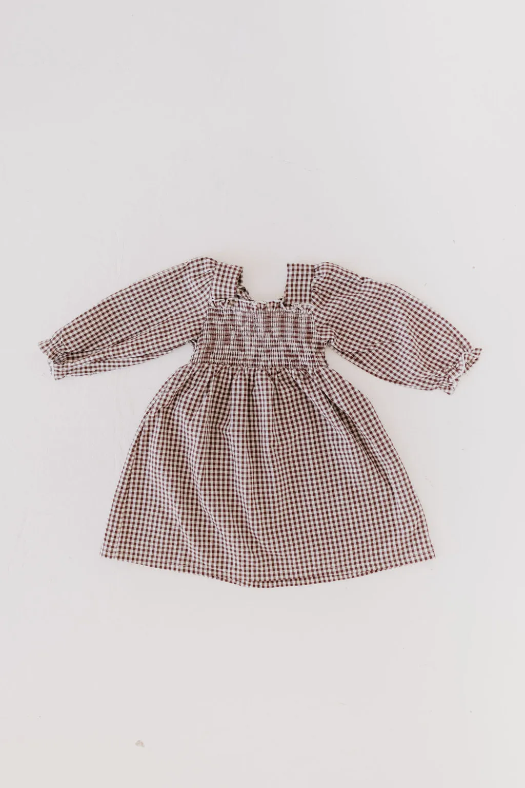 Child Long Sleeve Dress | Chocolate Chai