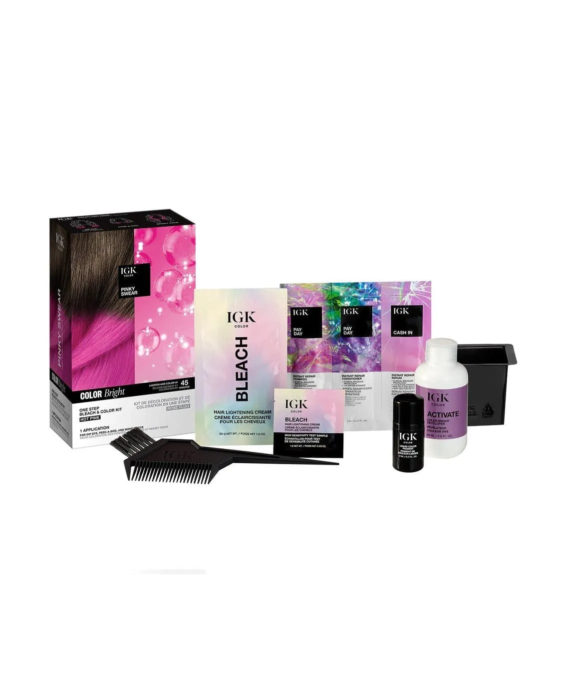 Color Bright One Step Bleach & Color Kit