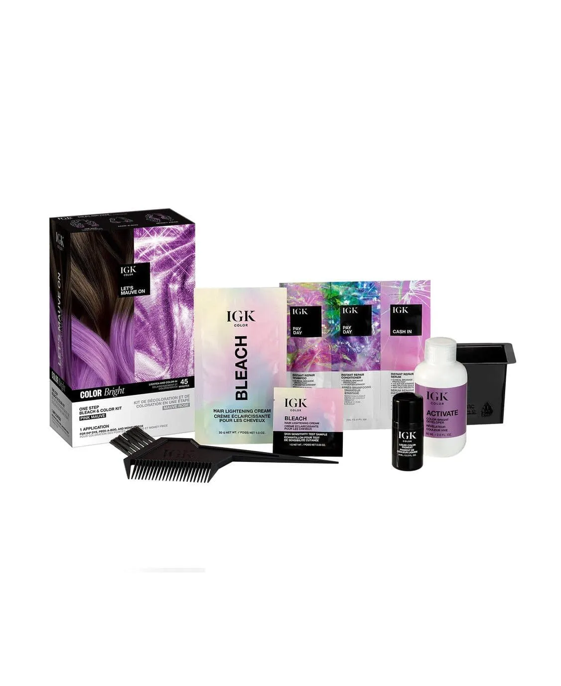 Color Bright One Step Bleach & Color Kit