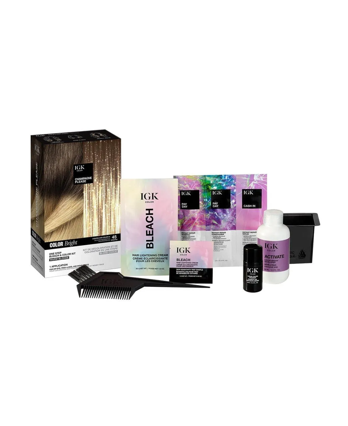 Color Bright One Step Bleach & Color Kit