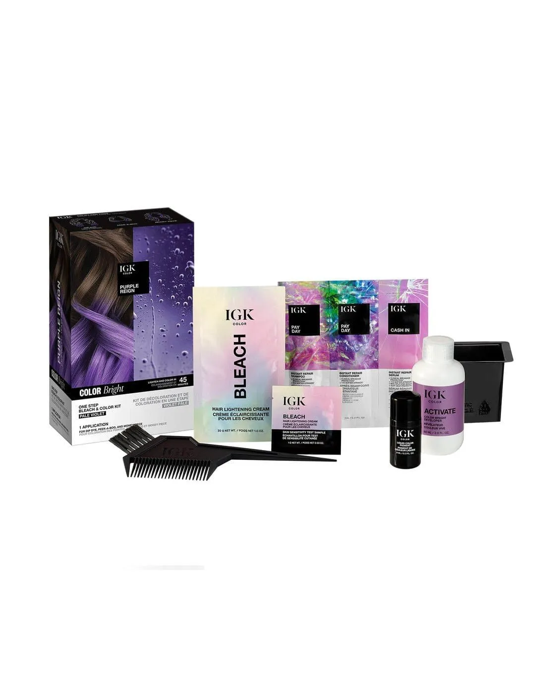 Color Bright One Step Bleach & Color Kit