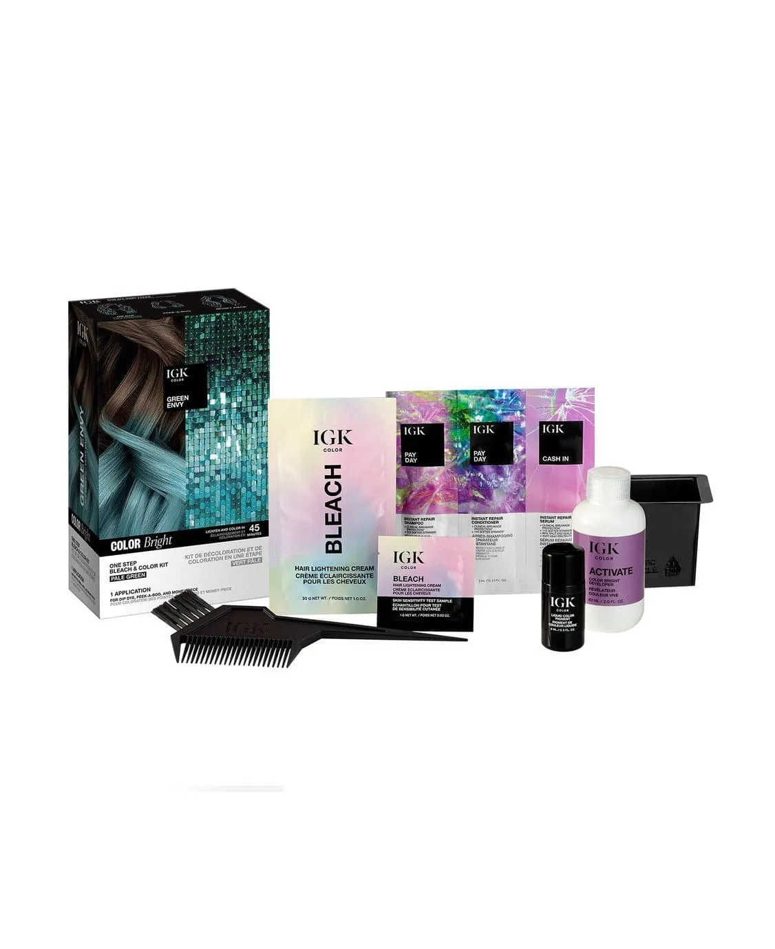 Color Bright One Step Bleach & Color Kit