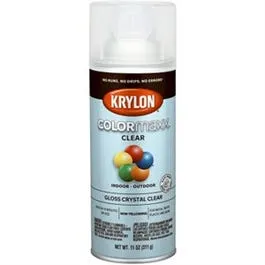 COLORmaxx Spray Paint, Clear Gloss, 12-oz.
