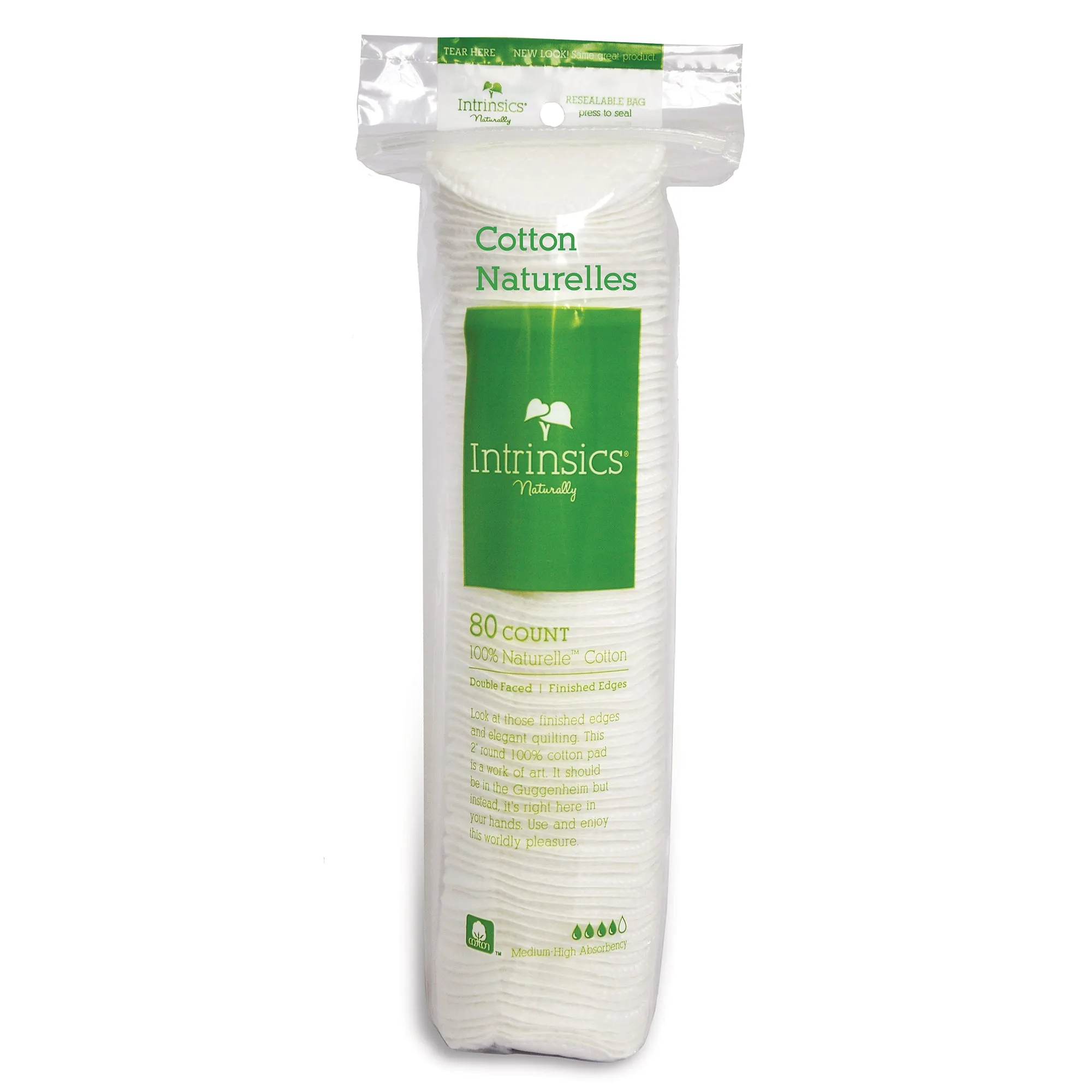 Cotton Rounds 2" - 80 ct - Cotton Naturelles