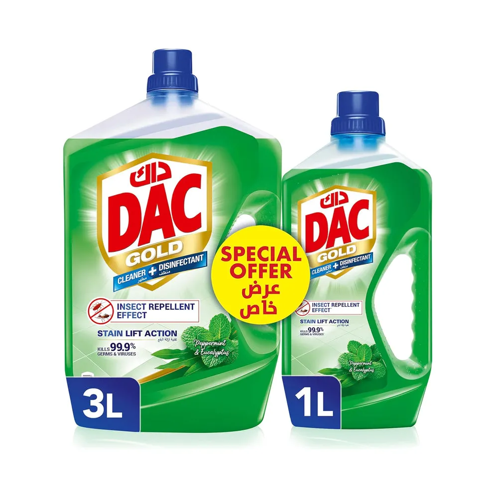 DAC Disinfectant Gold Insect Repellent 3L 1L