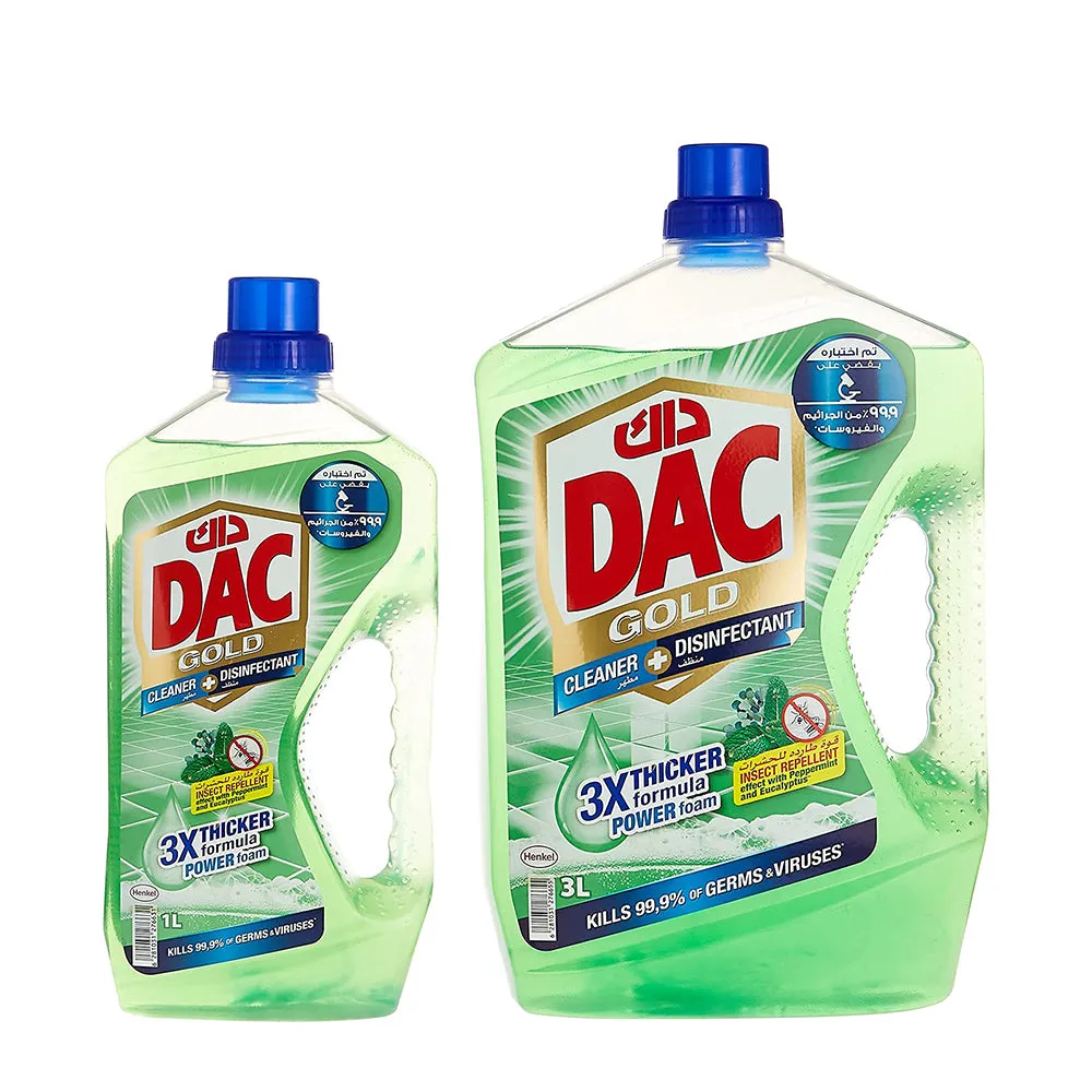 DAC Disinfectant Gold Insect Repellent 3L 1L