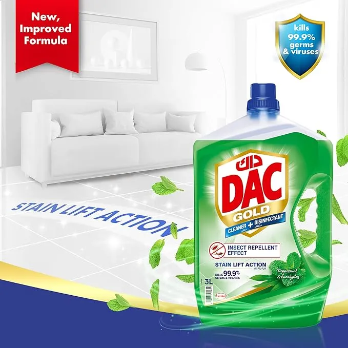 DAC Disinfectant Gold Insect Repellent 3L 1L