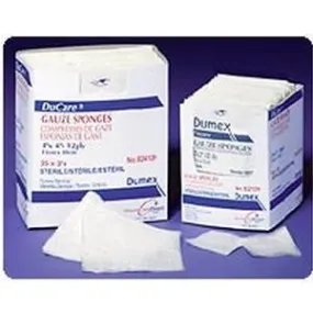 Derma Sciences Ducare® Woven Gauze Sponge, 2s, 12-Ply, 4" x 4"