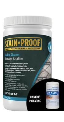 Dry Treat Alkaline Cleaner Triple Action Cleaner (Oxy-Klenza)