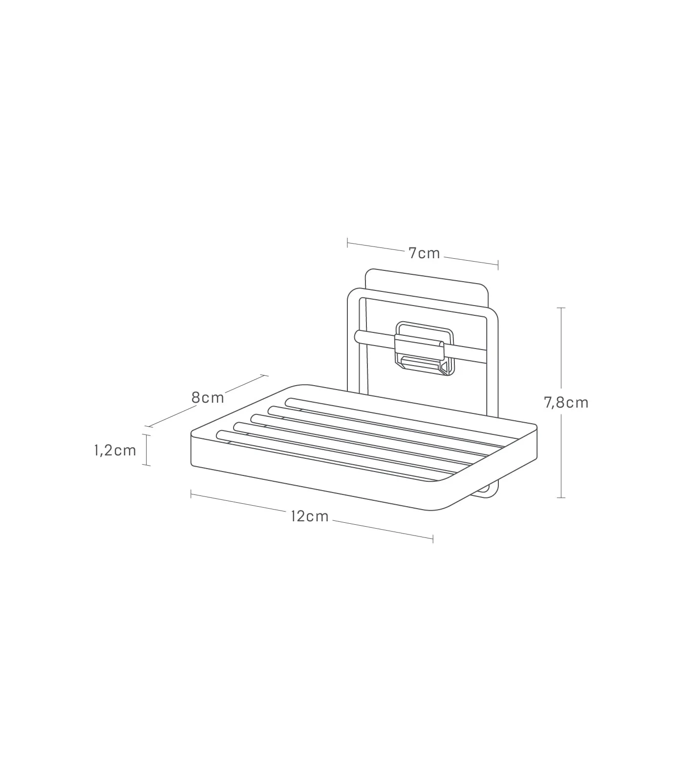 Film Hook Soap Tray