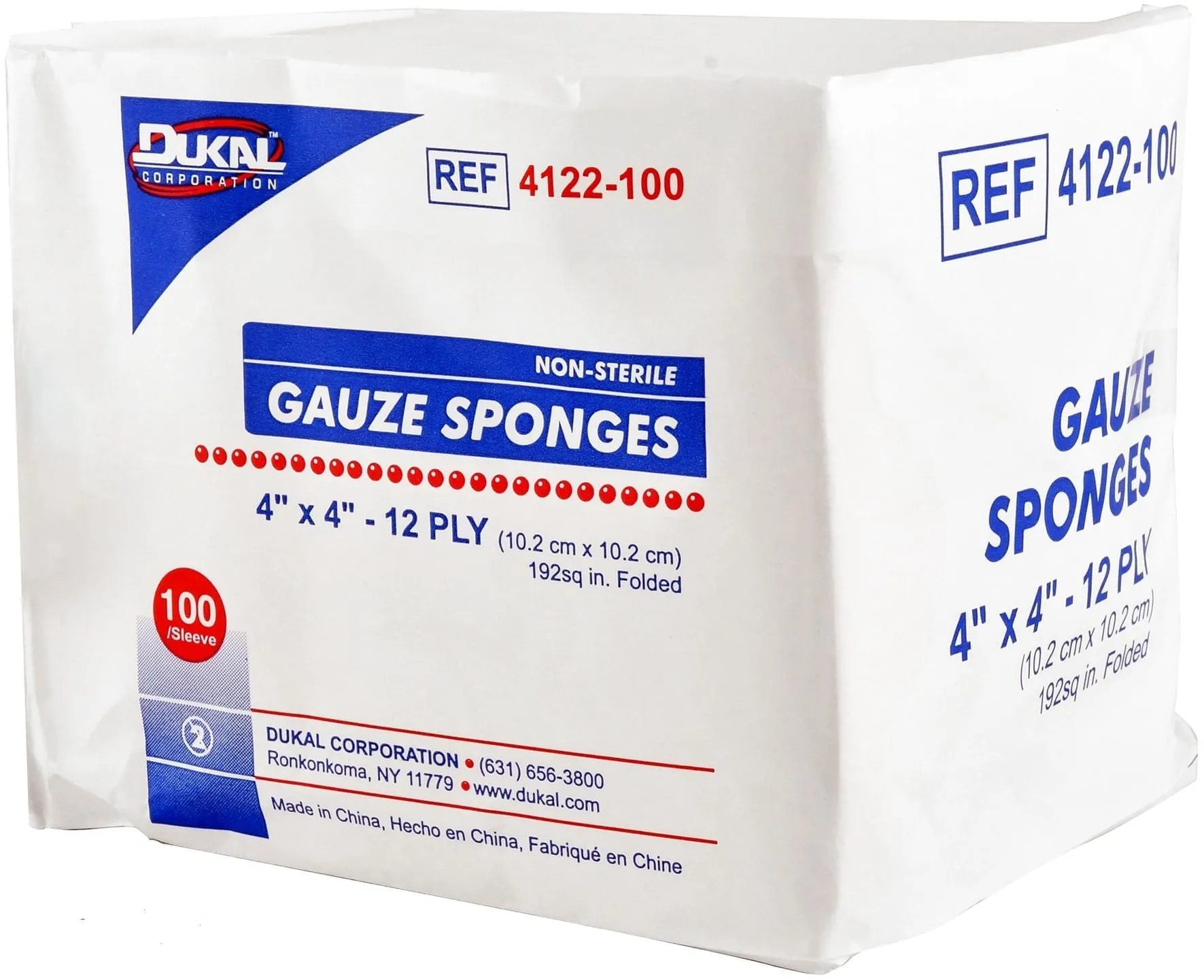 Gauze Sponges (Non Sterile) 4" x 4"