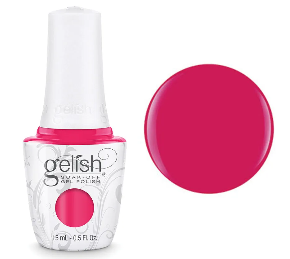 Gelish Professional Gel Polish Don't Pansy Around - Medium Pink Creme - 15ML
