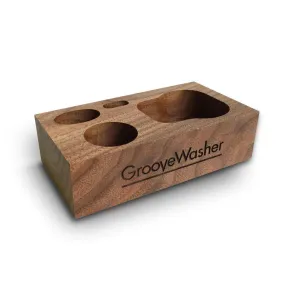 GrooveWasher Walnut Display Block