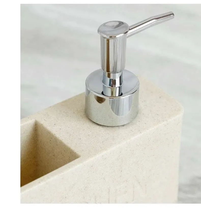 Kitchen Essentials Soap Dispenser and Sponge Storage Set