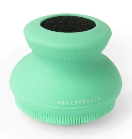 Lather Me Up Silicone Shower Brush-Mint