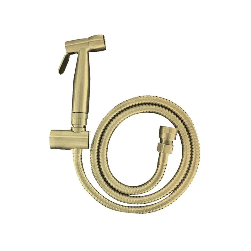 Linkware Bidet Trigger Spray - Brushed Gold
