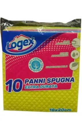 Logex Panni Spugna Sponge Art x10