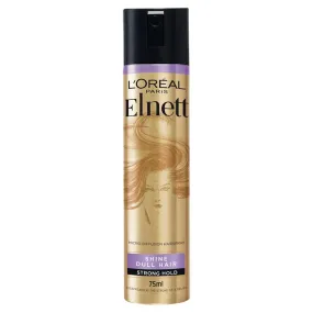 L'Oreál Elnett Shine Dull Hair Strong Hold Hairspray 75ml