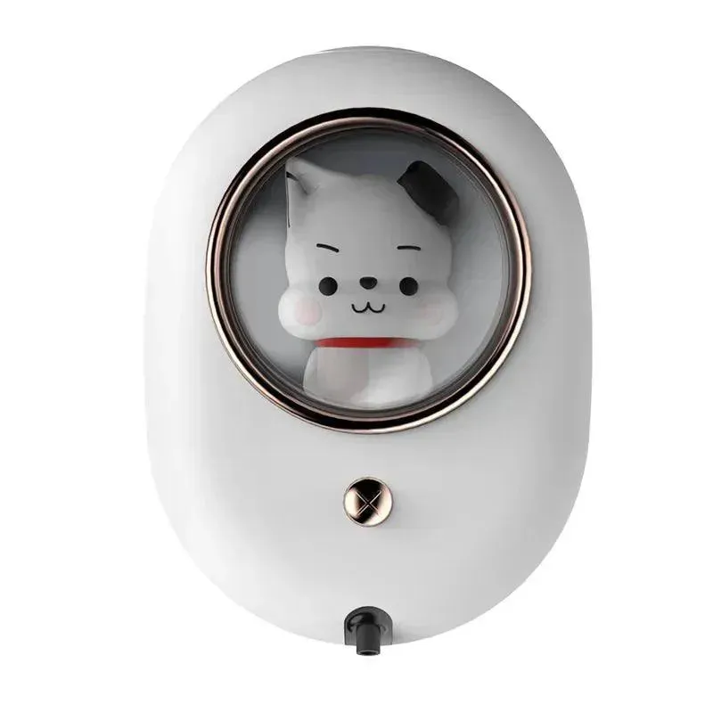New Soap Dispenser Cute Pet Automatic Hand Washing Machine With The Lamp Wall-Mounted Induction Foam Soap Dispenser For Home