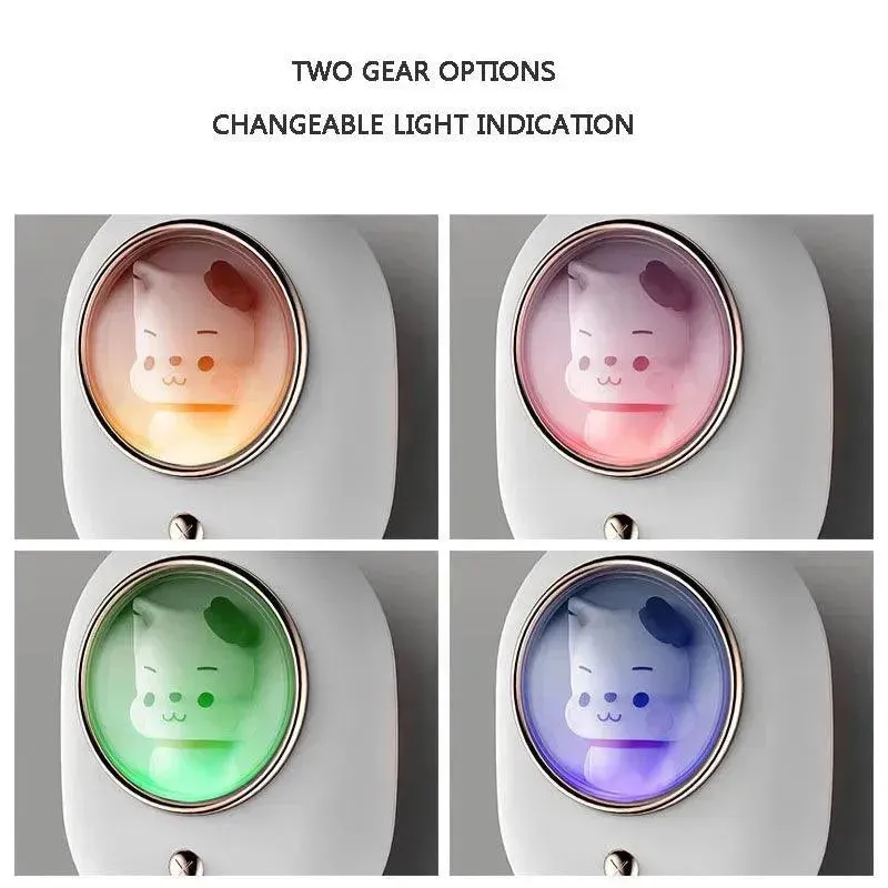 New Soap Dispenser Cute Pet Automatic Hand Washing Machine With The Lamp Wall-Mounted Induction Foam Soap Dispenser For Home