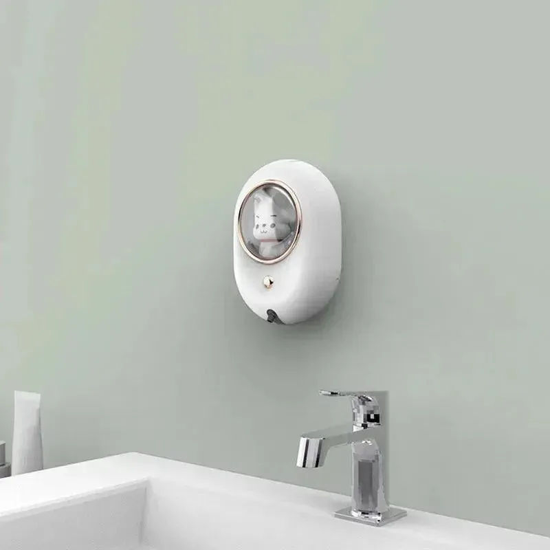 New Soap Dispenser Cute Pet Automatic Hand Washing Machine With The Lamp Wall-Mounted Induction Foam Soap Dispenser For Home