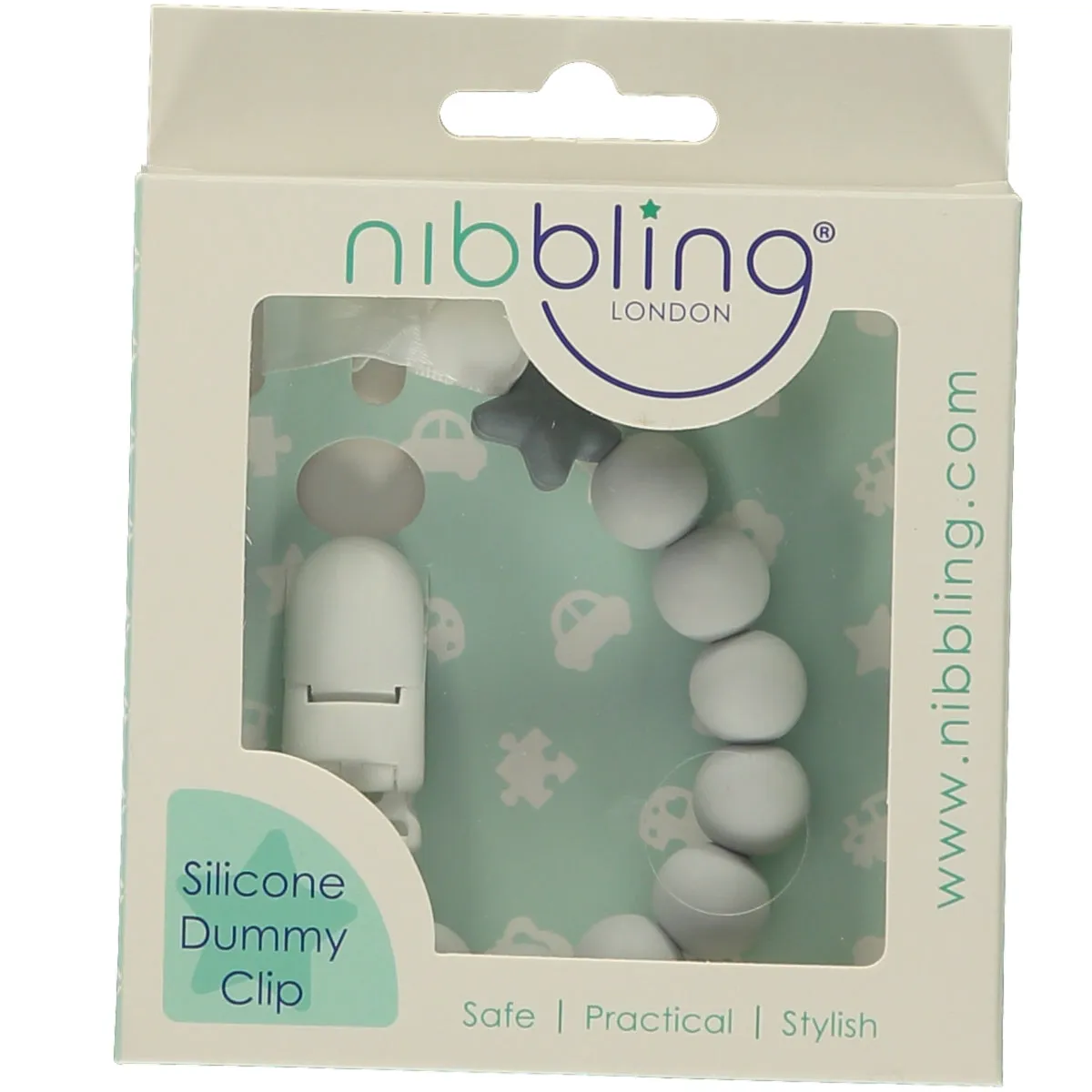 Nibbling Pluto Dummy Clip - 2 Colours