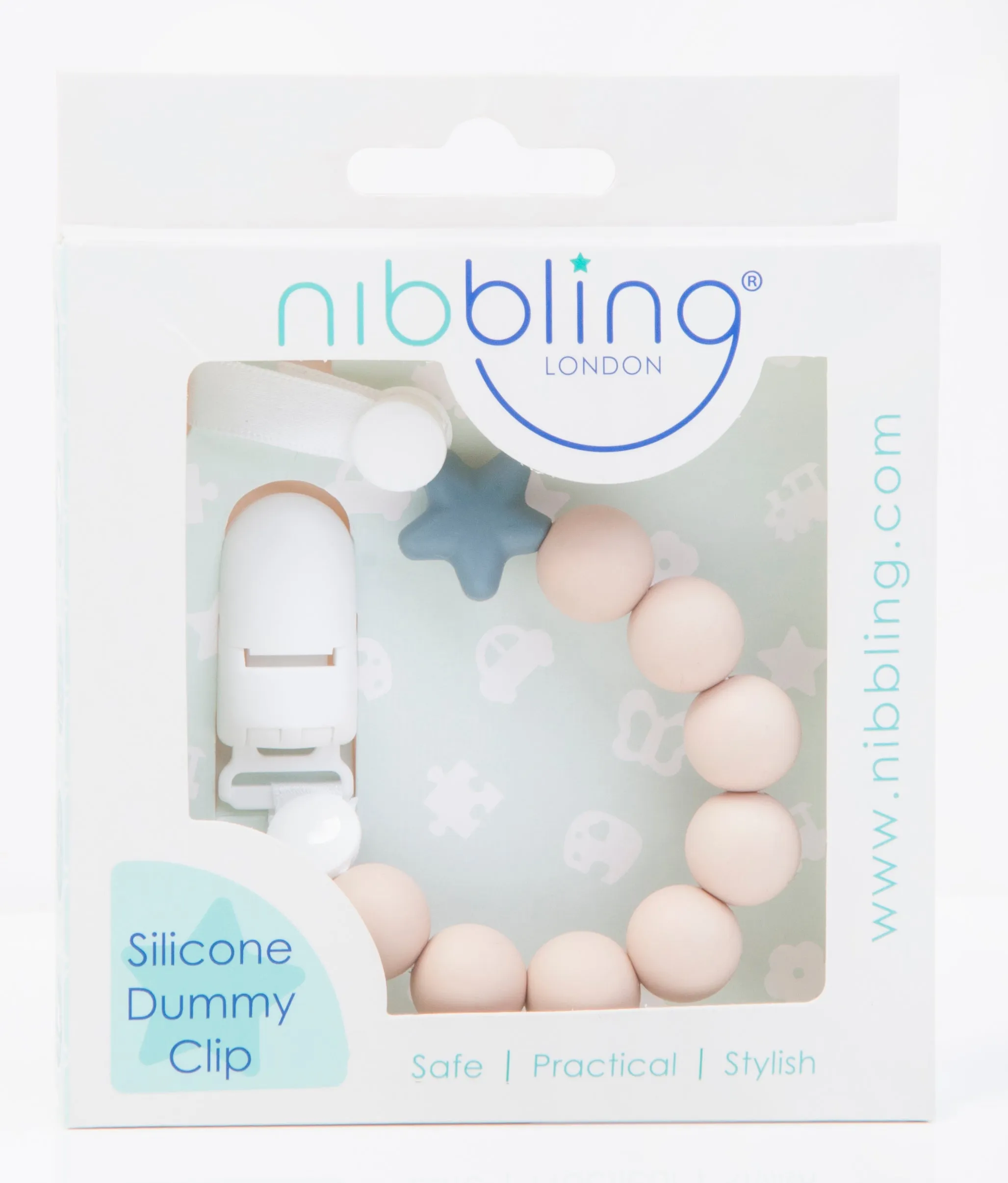 Nibbling Pluto Dummy Clip - 2 Colours
