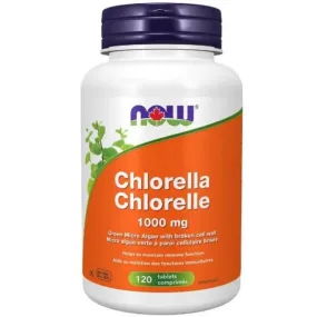Now Chlorella 1000mg 120 Tablets