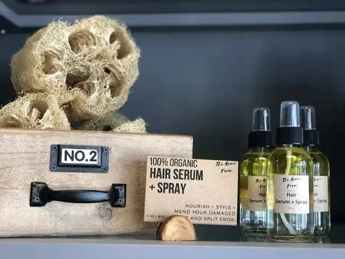 Organic Hair Serum   Spray