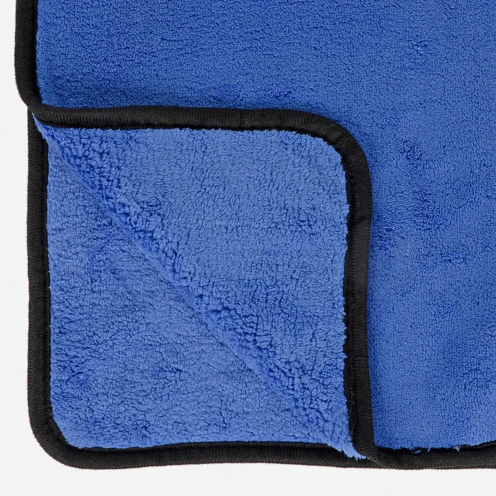 Pack of 3 Micro-Pro Microfibre Buffing Towels Car Detailing Blue 60 x 40cm