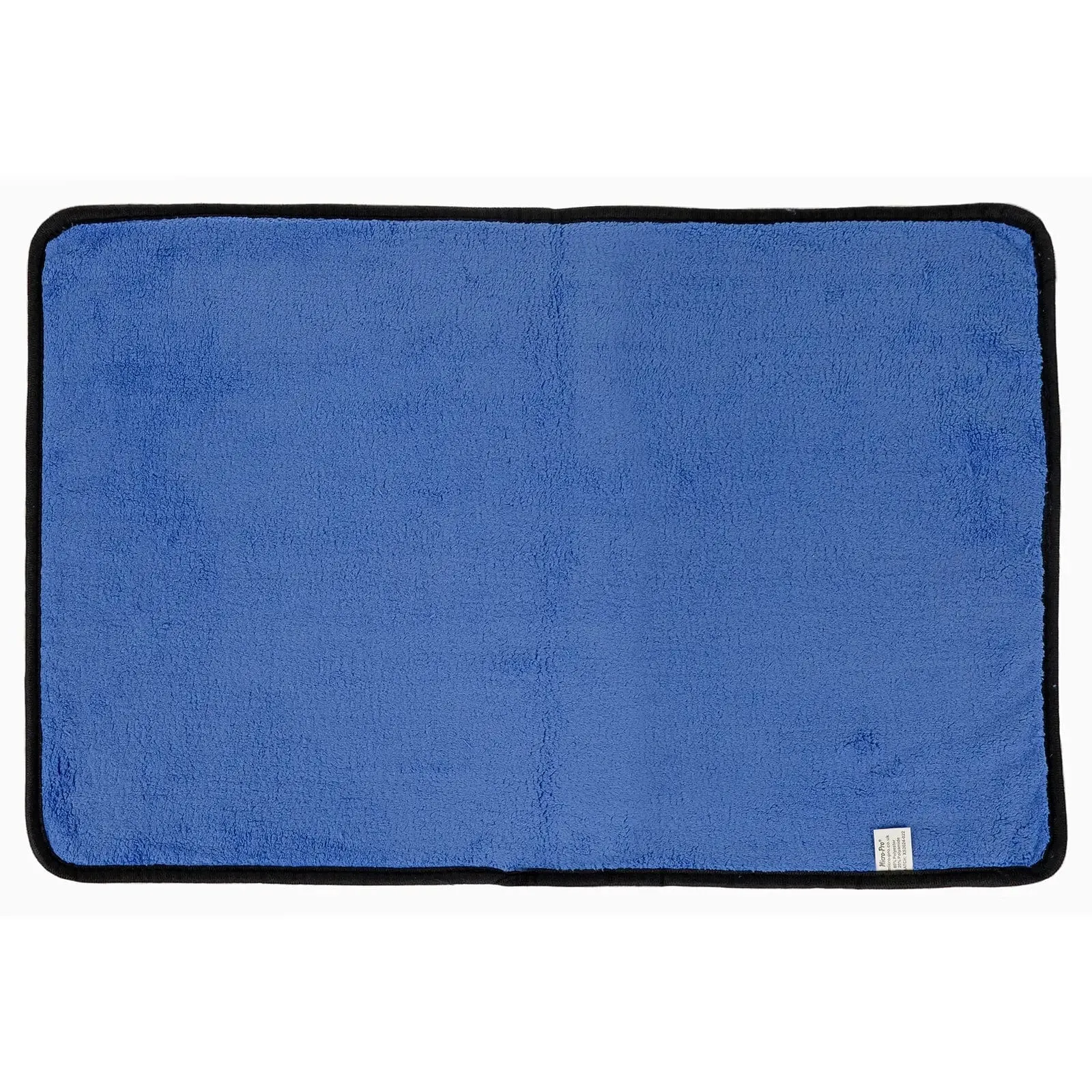 Pack of 3 Micro-Pro Microfibre Buffing Towels Car Detailing Blue 60 x 40cm