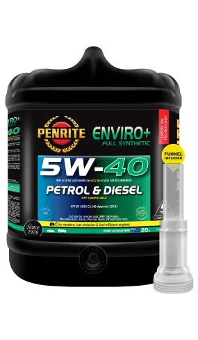 Penrite Enviro  Full Synthetic Engine Oil 5w40 5W-40 20L EPLUS5W40020