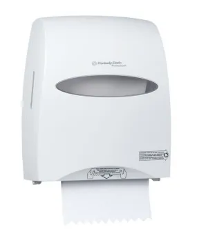 SANITOUCH Paper Towel Wall Dispenser | Pearl White | 1 unit