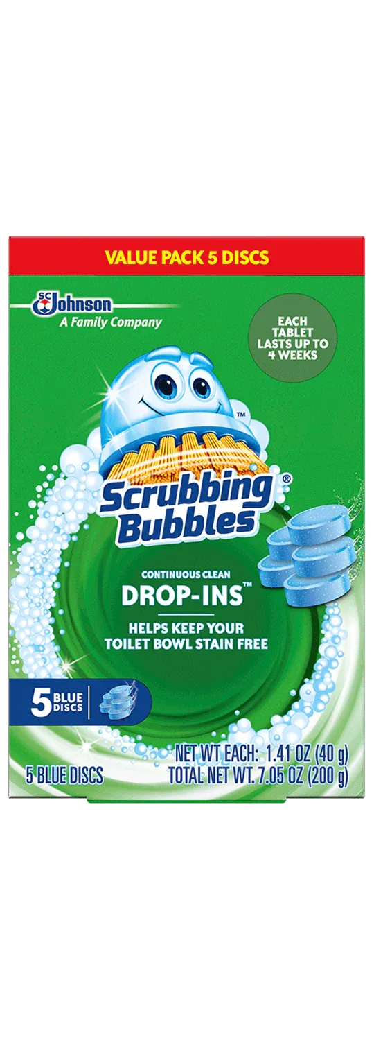 Scrubbing Bubbles Vanish Continuous Clean Drop-Ins Toilet Cleaner, 1.7 Oz