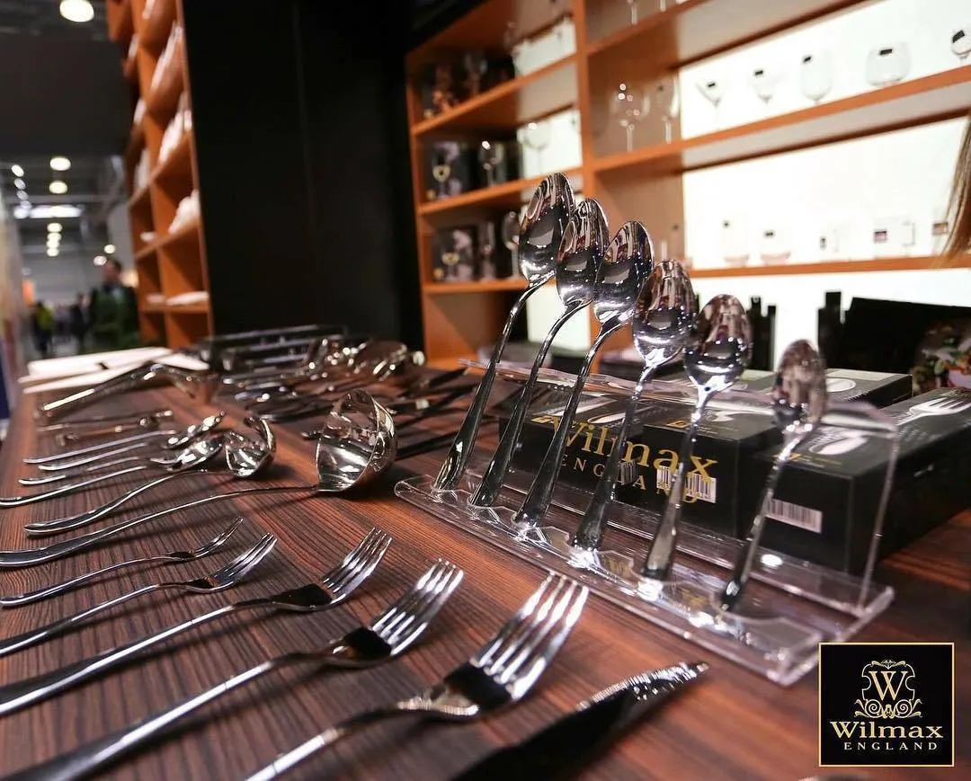 Set of  24 High Polish Stainless Steel Soup Spoons