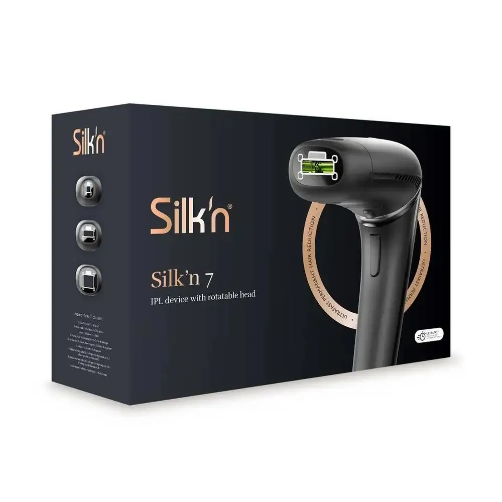 SILK'N SEV1PE1001 Hair Remover with Rotatable Head, Black