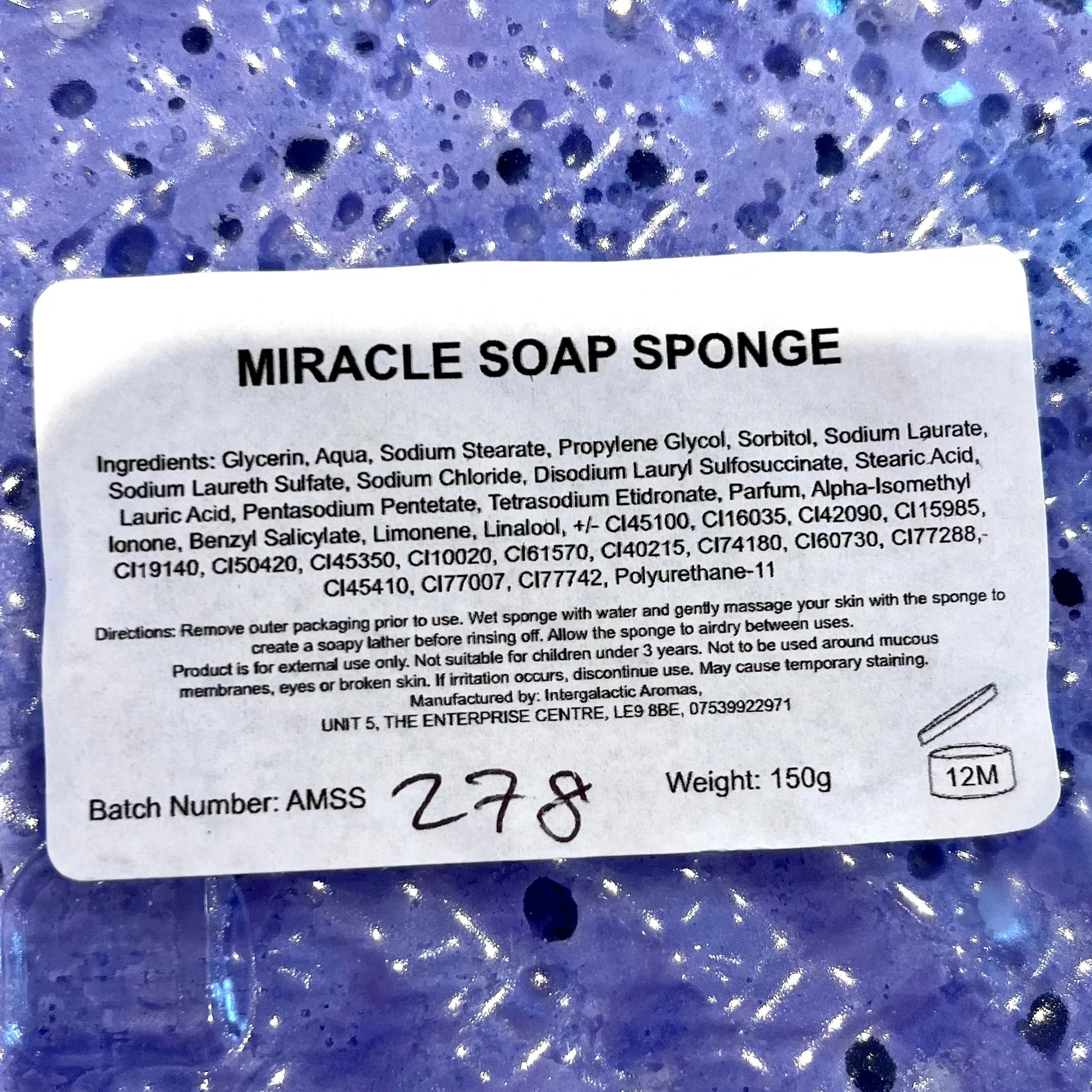 Soap Sponges