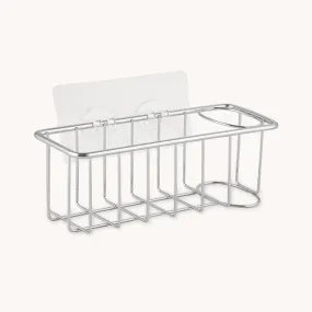 Solid 2-in-1 Stainless Steel Sponge Holder Sink Caddy