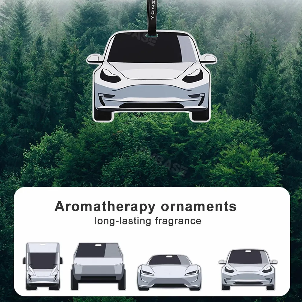 Tesla Model 3 Y Car Air Freshener Aromatherapy Ornament Fragrance Diffuser Aroma Scent Interior 4PCS
