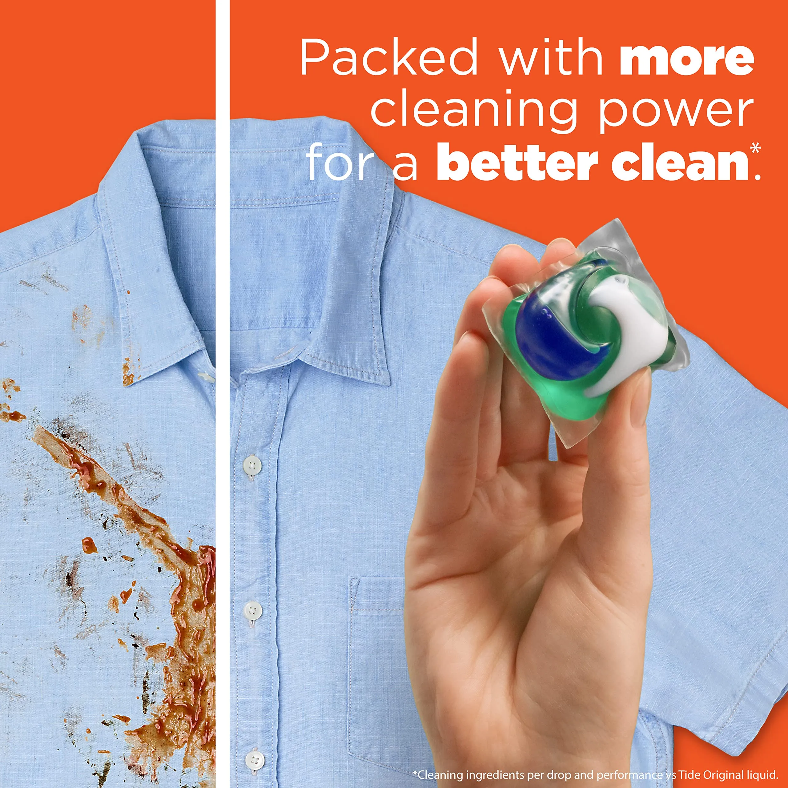 Tide Pods Original Scent He Turbo Laundry Detergent Pacs 81 - Load Tub