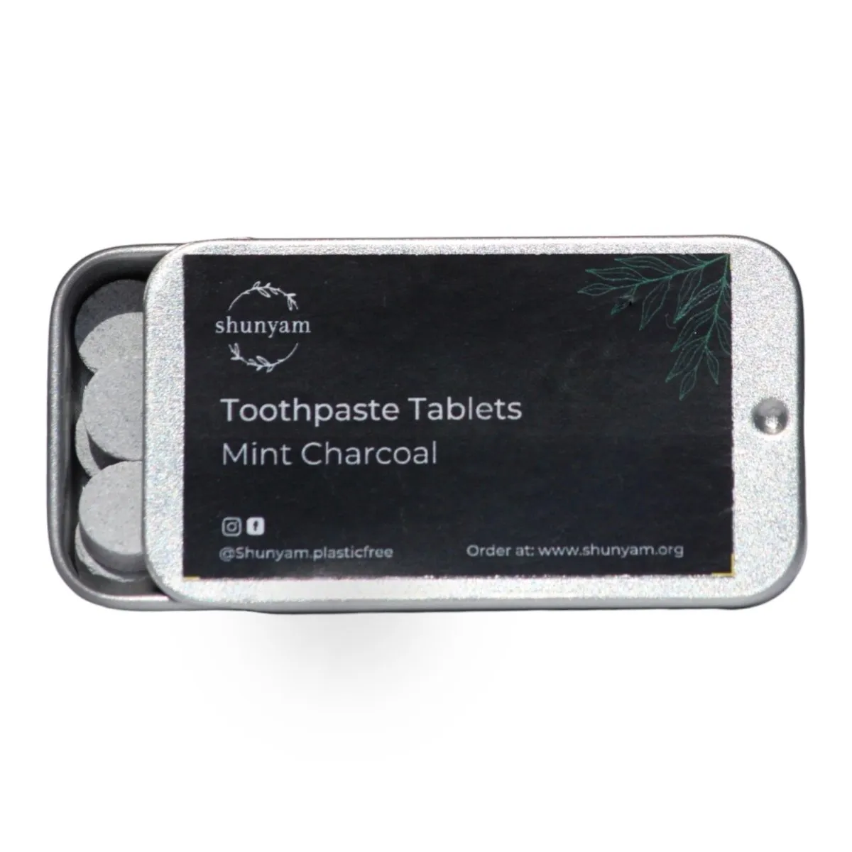 Toothpaste Tablets Travel Pack (Pack of 30 Tabs)   2 Bamboo Brush Combo